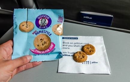 JetBlue and Goodie Girl